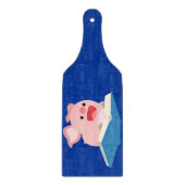 Planche À Découper Le livre volant et le caricaturiste Paddle (Devant)