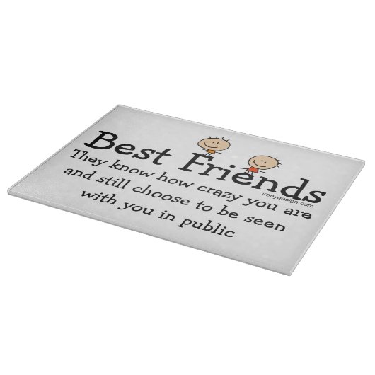 Planche À Découper Le meilleur ami sait (Coin)