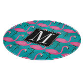 Planche À Découper Le motif lumineux | de Flamant rose ajoutent votre (Coin)