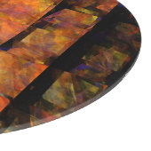 Planche À Découper Le Mur Cercle d'Art Abstrait (Coin)