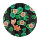 Planche À Découper Le papier Koi Pond (Devant)