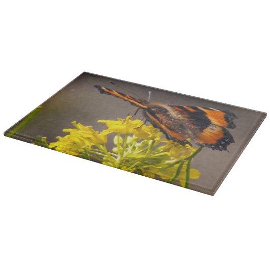 Planche À Découper Le papillon Tortoiseshell de Milbert (Coin)