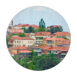 Planche À Découper Le paysage de Géorgie