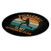 Planche À Découper Le Pickleball Est Mon Plan De Retraite (Coin)