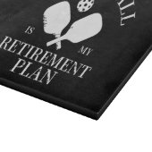 Planche À Découper le pickleball est mon plante de retraite (Coin)