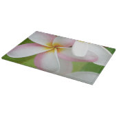 Planche À Découper Le Plumeria fleurit la fleur florale de Frangipani (Coin)