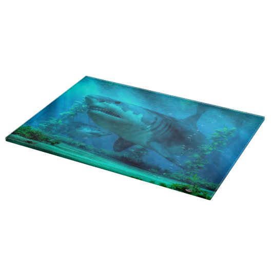 Planche À Découper Le plus grand requin (Coin)