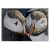 Planche À Découper Le Puffin Atlantique, un oiseau marin pélagique (Devant)