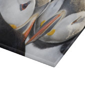 Planche À Découper Le Puffin Atlantique, un oiseau marin pélagique (Coin)