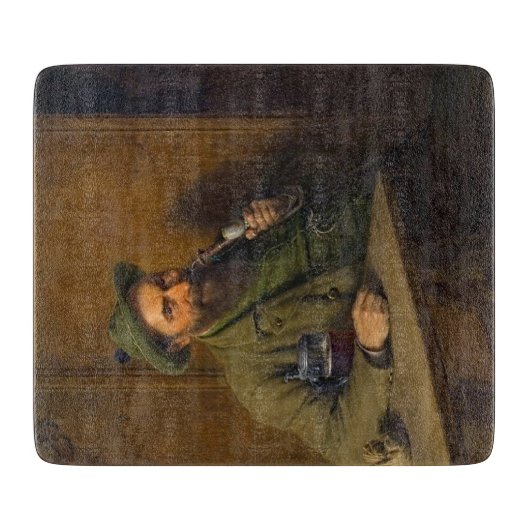 Planche À Découper Le Ranger forestier (par Eduard von Grützner) (Devant)