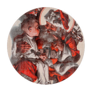 Planche À Découper Le recouvrement de Père Noël