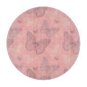 Planche À Découper Le rose de papillon (Devant)