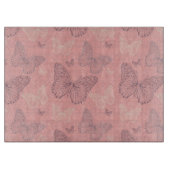 Planche À Découper Le rose de papillon (Devant)