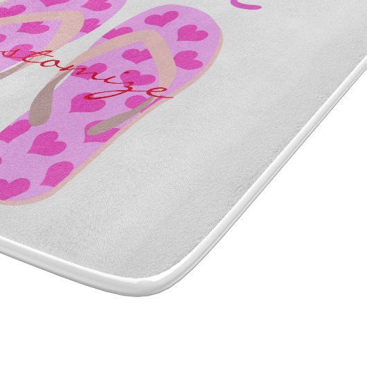 Planche À Découper Le rose Flip-Flops Thunder_Cove (Coin)