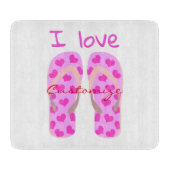 Planche À Découper Le rose Flip-Flops Thunder_Cove (Devant)