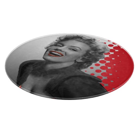 Planche À Découper Le rouge pointille Marilyn (Coin)