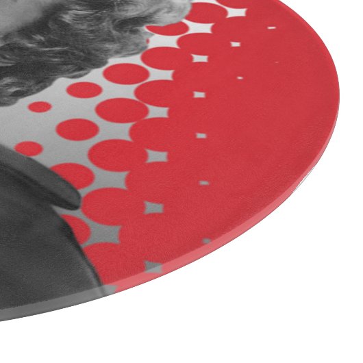 Planche À Découper Le rouge pointille Marilyn (Coin)