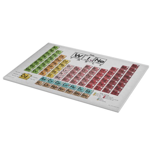 Planche À Découper Le Tableau de vin (Coin)