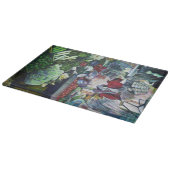 Planche À Découper Le Vegetatian Club se réunit ici (Coin)