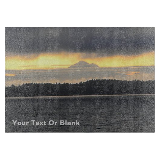 Planche À Découper Le volcan du Mont Baker (Devant)