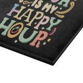 Planche À Découper Le yoga est mon happy hour (Coin)