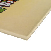Planche À Découper Leaf À Travers Un Bon Livre (Coin)
