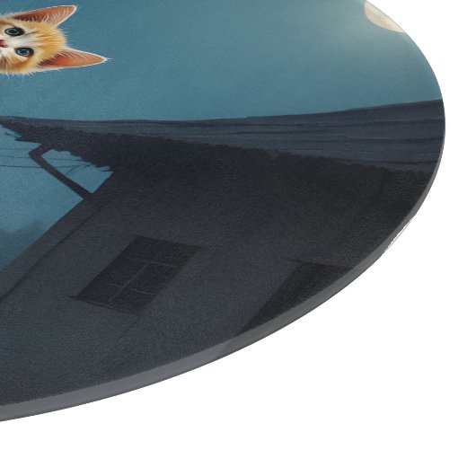 Planche À Découper Learning to Climb – Cute Cat Moment (Coin)