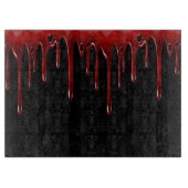 Planche À Découper Lecteurs de sang tombés Noir (Devant)