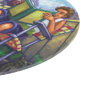 Planche À Découper Lecture en été (Coin)