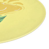 Planche À Découper Lemon Lettrage Dessiné à la Main Citron Vert Jaune (Coin)