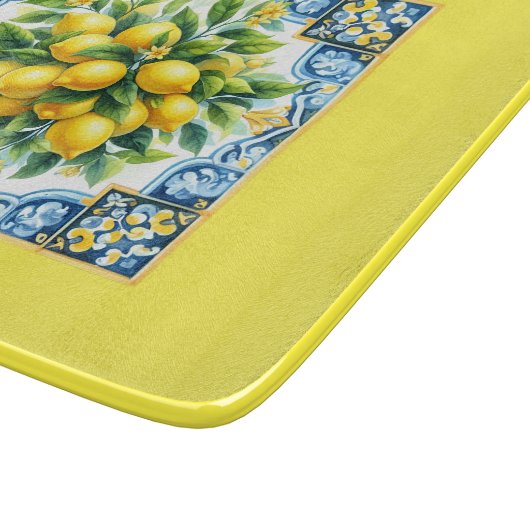 Planche À Découper Lemons (Coin)