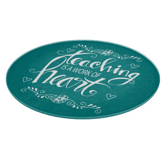 Planche À Découper L'enseignement est un travail d'expression (Coin)