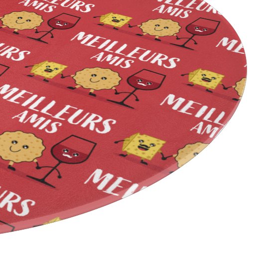 Planche À Découper Les amateurs de fromage français (Coin)