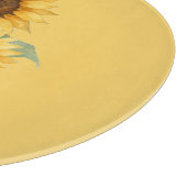 Planche À Découper Les amateurs de tournesols cadeau Verre (Coin)