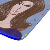 PLANCHE À DÉCOUPER LES AMIS SONT FAMILLE DU COEUR (Coin)