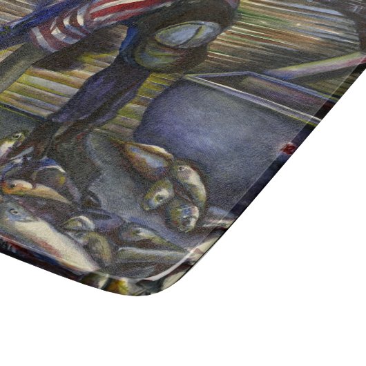 Planche À Découper Les bénédictions de samedi, île de Harbour (Coin)