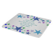 Planche À Découper Les bons amis sont comme Stars Inspirational Citat (Coin)