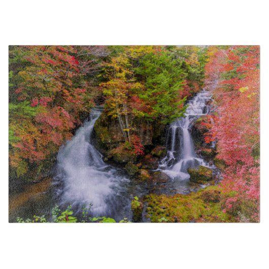 Planche À Découper Les cascades | Cascades de Faucet Nikko Japon Chut (Devant)