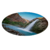 Planche À Découper Les cascades | Chutes Havasu au coucher du soleil (Coin)