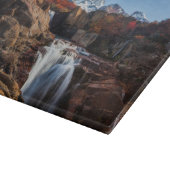 Planche À Découper Les cascades | Fitz Roy Mountain, Argentine (Coin)