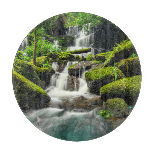 Planche À Découper Les cascades Phu Tub Berk Mountain, Thaïlande