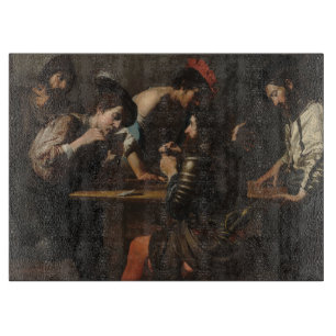 Planche À Découper Les Cheats, Les Soldats Mercenaires Jouant Des Car