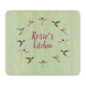 Planche À Découper Les Colibris d'Anna  (Devant)