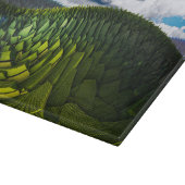 Planche À Découper Les Collines Vertes De La Terre (Coin)