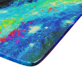 Planche À Découper Les conceptions cosmiques nébuleuses et spatiales. (Coin)