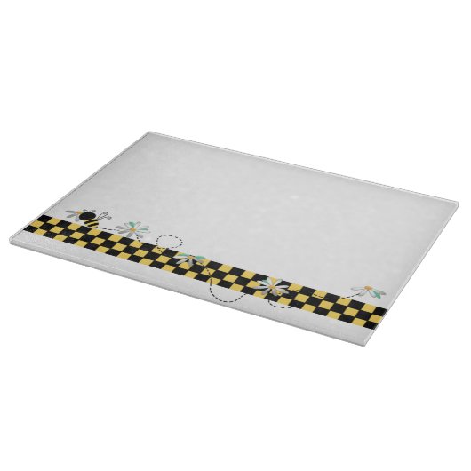 Planche À Découper Les contrôles jaunes et noirs avec gaffent des (Coin)