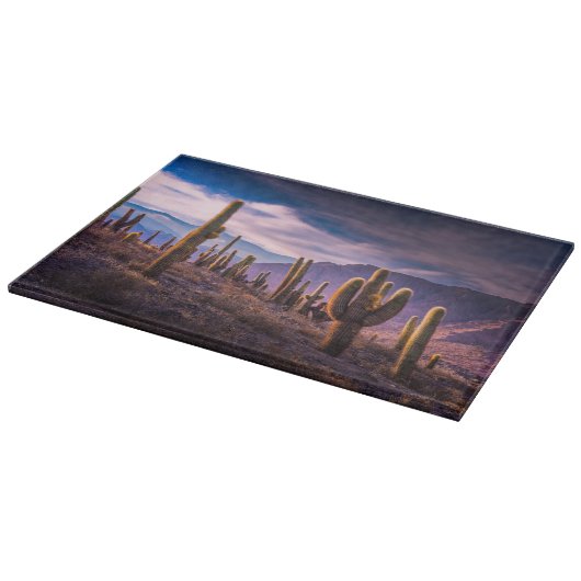 Planche À Découper Les déserts | Cactus Paysage Argentine (Coin)