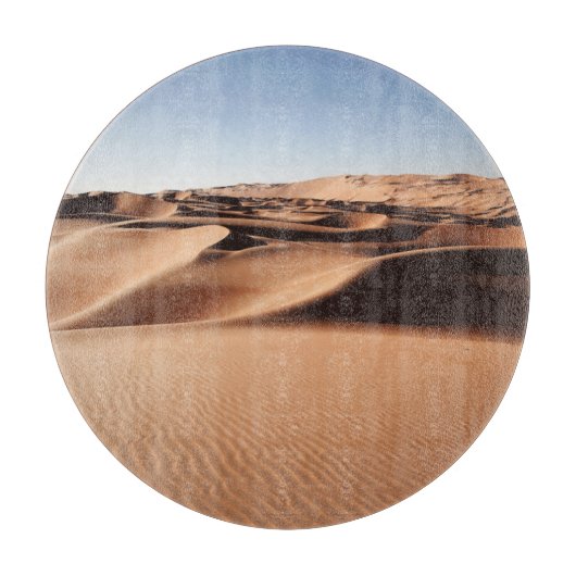 Planche À Découper Les déserts | Dunes de sable des Émirats arabes un (Devant)