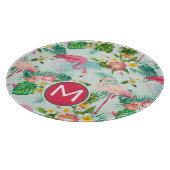 Planche À Découper Les fleurs et les oiseaux tropicaux | ajoutent (Coin)