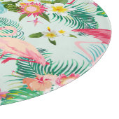 Planche À Découper Les fleurs et les oiseaux tropicaux | ajoutent (Coin)